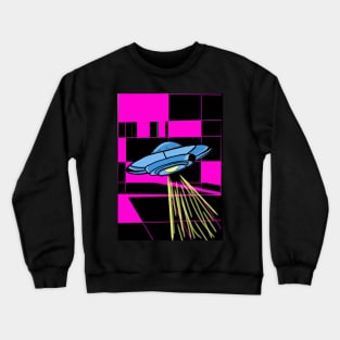 Ufo illustration Crewneck Sweatshirt